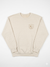 BDG Jeans Men's Beige Logo Embroidered Pullover Sweatshirt | BDG Jeans In Lebanon