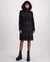 Calvin Klein Women's Multicolor Plaid Pattern Wrap Coat