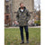 Sean John Men's Multicolor Camouflage Sherpa-Trimmed Parka Coat
