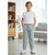 Sinsay Boy's Blue Ribbed Cuffs Sweatpants