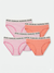 Fashion Girl Women's Pink/Peach 5-Pack Panties | Fashion Girl In Lebanon