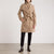 Calvin Klein Women's Tan Petite Belted Softshell Coat