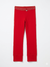 SD Girl's Red Flared Legging With Striped Waistband | SD In Lebanon