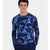 Club Room Men's Navy & Blue Camouflage Knit Sweater