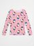 Hello Kitty Baby Girl's Pink All Over Print Long Sleeve Blouse | Hello Kitty In Lebanon