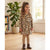 Sinsay Girl's Multicolor All Over Leopard Printed Dress