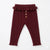 Zara Baby Girl's Burgundy Leggings | Zara In Lebanon