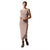 Sinsay Women's Tan Cap-Sleeve Maxi Dress