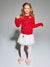 Sinsay Girl's Off White Silver Sequined Star Skirt