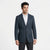 Kenneth Cole Men's Navy & Gray Classic Blazer
