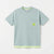 Zara Boy's Mint Green "Endless Summer" T-Shirt With Chest Pocket | Zara In Lebanon