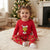 Sinsay Baby Girl's Red Christmas All Over Printed Pajama Set