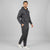 Blu Rock Men's Dark Grey Fleece 2-Pieces Pajama Set