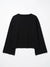 Emporio Armani Women's Black Wide Sleeves Blouse | Emporio Armani In Lebanon