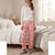 SD Women's Pink & Red All Over Bow Print Pajama Bottom
