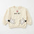 Zara Baby Girl's Cream All Over Printed Sweatshirts | Zara In Lebanon