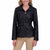Kenneth Cole Women's Black Faux Leather Belted Jacket