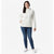 32 Degrees Women's Off White Hooded Softshell Jacket