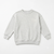 Zara Girl's Light Grey Graphic Crew Neck Sweatshirt | Zara In Lebanon