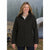 Lands End Women's Black Feather Free Quilted Insulated Jacket