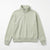 Mango Women's Pale Green Quarter Zip Pullover Sweatshirt | Mango In Lebanon