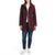 Vince Camuto Women's Burgundy Stand-Collar Coat