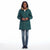 Weatherproof Vintage Women's Green Quilted Long Coat