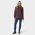 32 Degrees Women's Plum Button-Front Fleece Overshirt