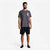 Sinsay Men's Dark Grey & Black Chest Print Pajama Set