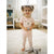 Sinsay Girl's Pale Pink Cute Bear Graphic Pajama Set