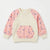 Zara Girl's Beige & Pink Floral Kangaroo Pocket Sweatshirt | Zara In Lebanon