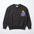 Zara Boy's Dark Grey Chest Print Crewneck Sweatshirts | Zara In Lebanon