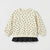 Zara Baby Girl's Cream & Black Polka Dots Peplum Sweatshirt | Zara In Lebanon