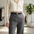 SD Women's Black Faux-Leather Belt