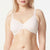 Olga Women's Light Pink Scalloped Lace Accent Bra