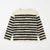 Zara Boy's Off White & Black Striped Crewneck Blouse | Zara In Lebanon