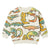 Zara Baby Boy's Off White Crocodile Graphic Sweatshirt | Zara In Lebanon