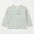 Zara Baby Boy's Cream & Blue Striped Pullover Sweatshirt With Patch | Zara In Lebanon