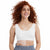 Jockey Women's White Seamless Scoop-Neck Bra