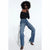 Sinsay Women's Blue High Waisted Classic Wide-Leg Denim Jeans