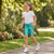 Sinsay Girl's Turquoise Ariel Graphic Print Biker Shorts