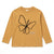 Zara Girl's Camel Butterfly Outline Blouse | Zara In Lebanon