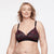 Warners Women's Black Printed Comfort Bra