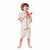 Sinsay Boy's Cream & Black Thin Vertical Stripes Set