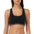 Calvin Klein Women's Black Cotton Racerback Comfort Bra