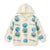 Zara Baby Boy's Cream & Blue Smiley Kids Printed Hoodies | Zara In Lebanon