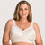 Playtex Women's Nude Floral Full-Coverage Support Bra