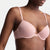 Calvin Klein Women's Dusty Pink Push-Up lace Sides Panels Bra