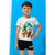 Sinsay Boy's Black & White Printed Pajama Set