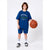 Sinsay Boy's Royal Blue Graphic Short Set